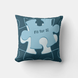 Coussin Puzzle amusant pour enfants anniversaire "Convient