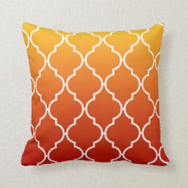 Coussin Quatrefol Ombre géométrique| coucher de soleil