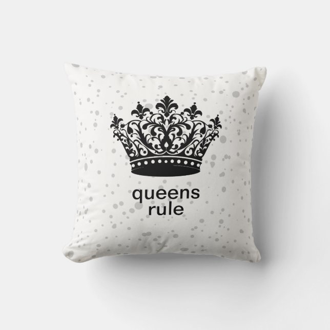 Coussin Queens Rule (Recto)