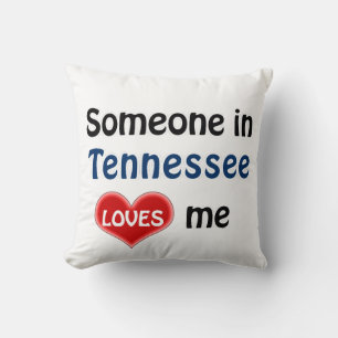 Coussin Quelqu'un au Tennessee m'aime