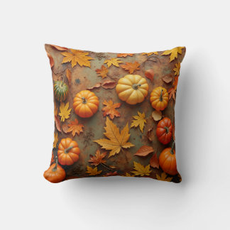 coussin qui représente l'automne