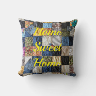 Coussin Quilt de poche Denim