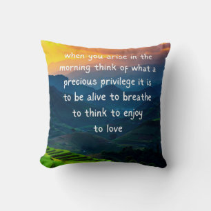 Coussin Quotidien Gratitude