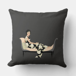 Coussin Racamier au charbon