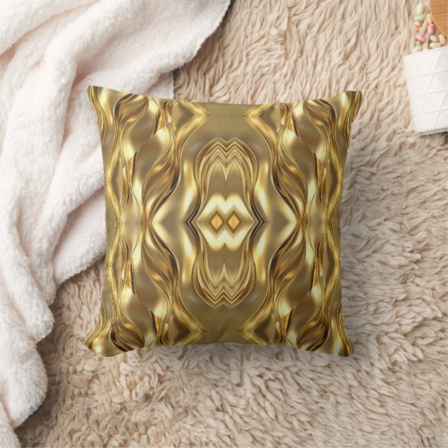 Coussin Radiant Golden Pattern (Couverture)