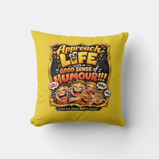 Coussin Radiate joy (Recto)