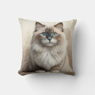 Coussin Ragdoll cat