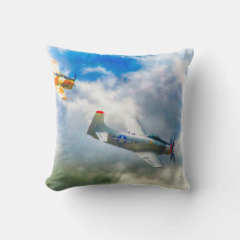 Coussin RAIDERS DE LA FORCE AÉRIENNE DE 2ème guerre mondia