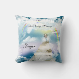 Coussin Rainbow Bridge Pet Chèvre