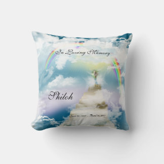 Coussin Rainbow Bridge Pet Horse Memorial