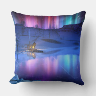 Coussin Rainbow d'hiver