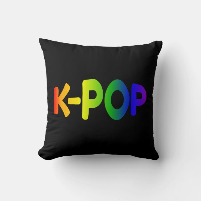 Coussin Rainbow K-Pop (Recto)