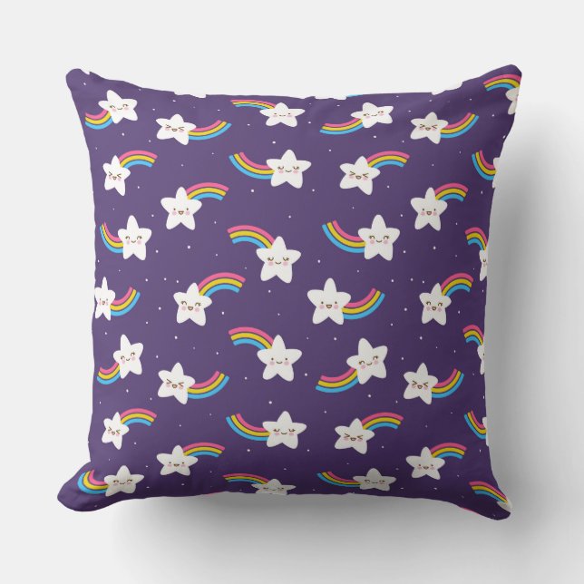 Coussin Rainbow Stars (Recto)