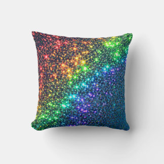 Coussin Rainbow Stars Party