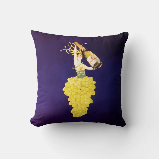 Coussin Raisins de Champagne (Recto)