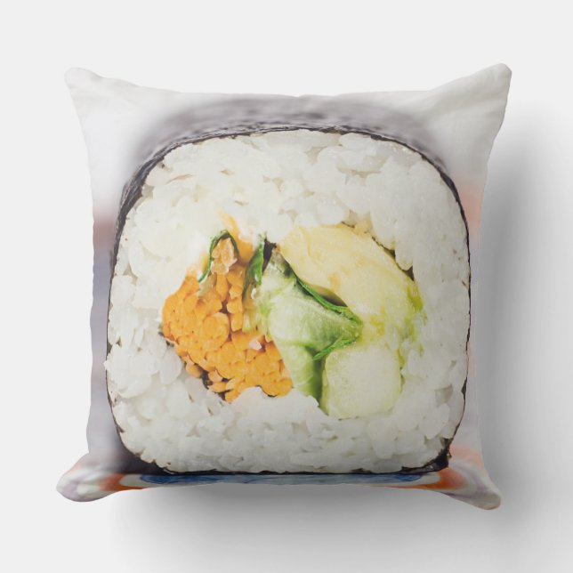 Coussin Râle de sushi Poisson et riz (Recto)