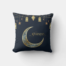 Coussin Ramadan Kareem 2026 avec motif islamique