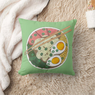 Coussin Ramen Noodles Bowl Restauration Japonaise Foin