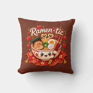 Coussin Ramen-tique – Bol de Ramen Kawaii Mignon