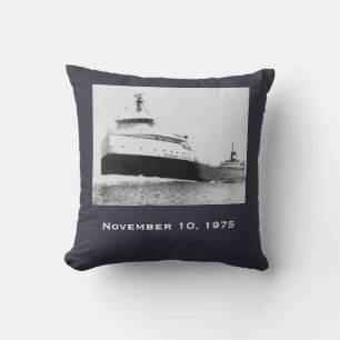 Coussin Rappelez-vous l'Edmund Fitzgerald
