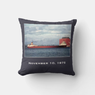 Coussin Rappelez-vous l'Edmund Fitzgerald