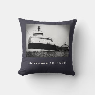 Coussin Rappelez-vous l'Edmund Fitzgerald