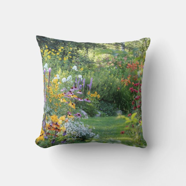 Coussin Rassemblement de trois jardins (Recto)