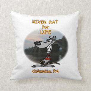Coussin Rat de rivière pour l'oreiller à jet de vie