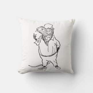 Coussin Ratty - Le Vent dans les saules (Illustration de 1
