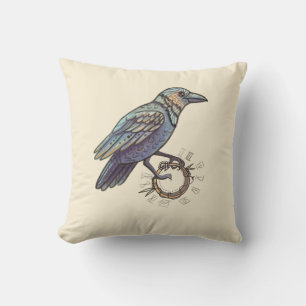 Coussin raven autum élégant