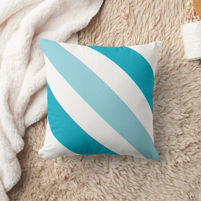Coussin Rayé bicolore (Couverture)