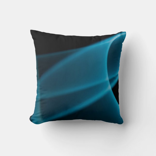 Coussin Rayon bleu clair (Recto)