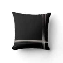 Rayure noire de blanc de Deco