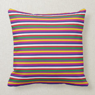 Coussin Rayures chanceuses de rayures coréennes de