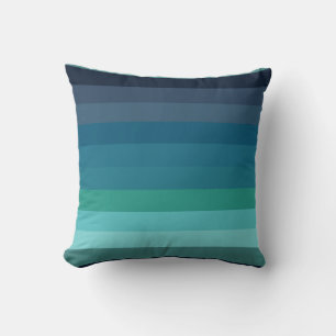 Coussin Rayures Rétro Côtières Classiques des Années 70