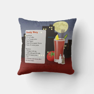 Coussin Recette de Bloody Mary
