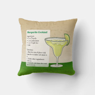 Coussin Recette de cocktail Margarita