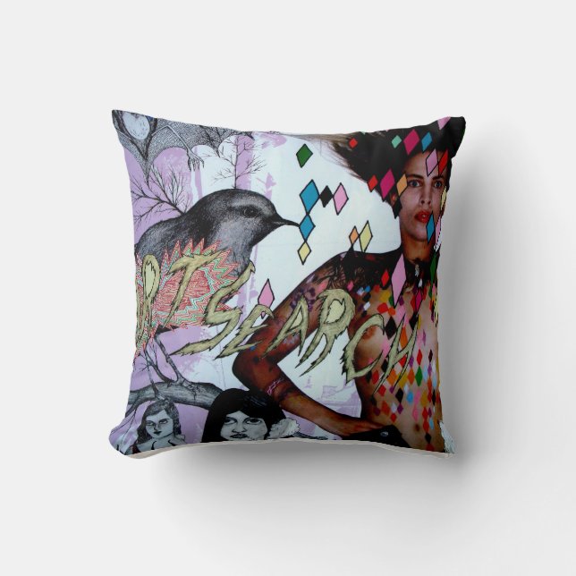 Coussin Recherche d'art (Recto)