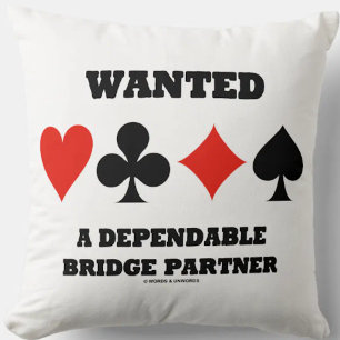 Coussin Recherché Un Partenaire Pont Fiable (Costumes De C