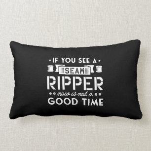 Coussin Rectangle 52.Si Vous Voyez Un Écraseur De Sceau Maintenant 