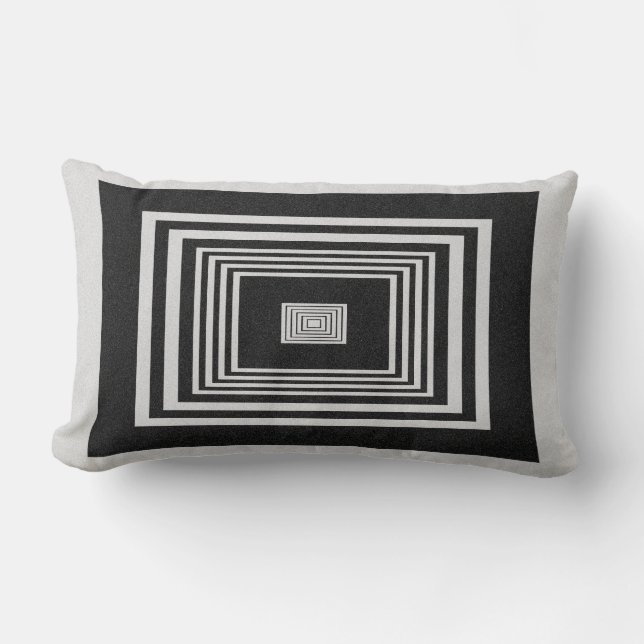 Coussin Rectangle abstrait (Recto)