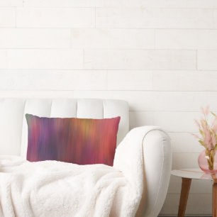 Coussin Rectangle accent audacieux violet et design artistique magen