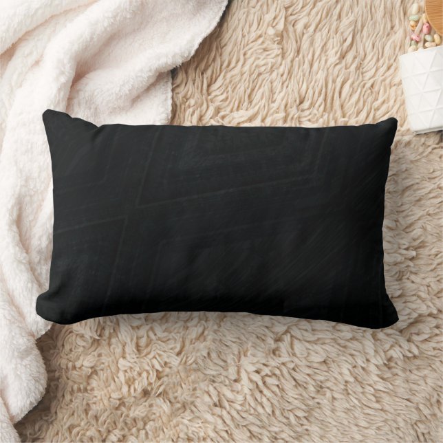 Coussin Rectangle Acceptation | Texture Abstraite foncée (Couverture)
