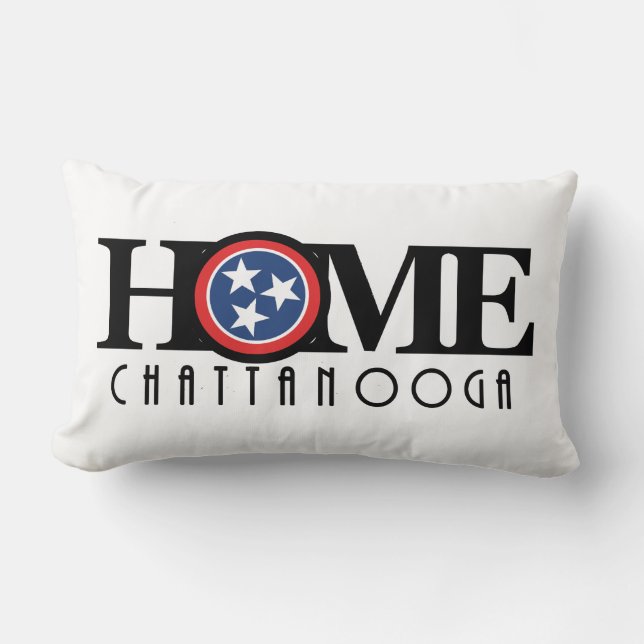 Coussin Rectangle ACCUEIL Chattanooga (Recto)
