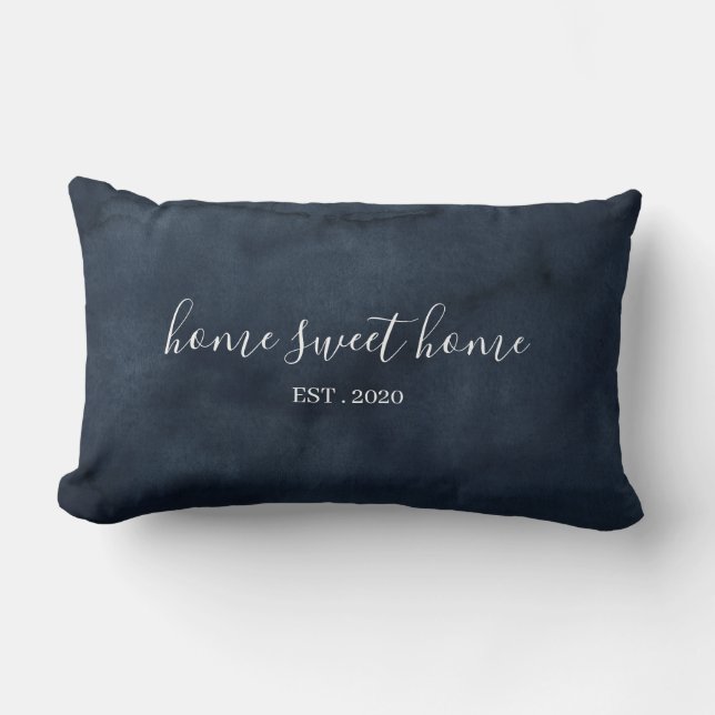 Coussin Rectangle Accueil Douceur Accueil Aquarelle Marine Jeu d'ore (Recto)