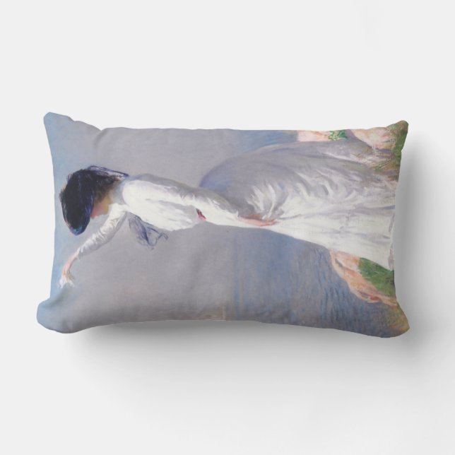 Coussin Rectangle Adieu (par Joseph DeCamp) (Recto)