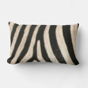 Coussin Rectangle African Zebra Print, Wildife, Safari Decor,