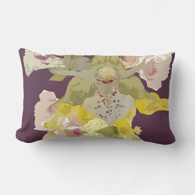 Coussin Rectangle Agrostophyllum lumbar (Recto)