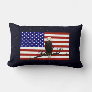 Coussin Rectangle Aigle royal toujours vigilant