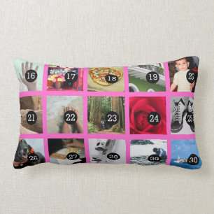 Coussin Rectangle album de 30 images avec votre étape-par-étape